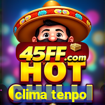 clima tenpo